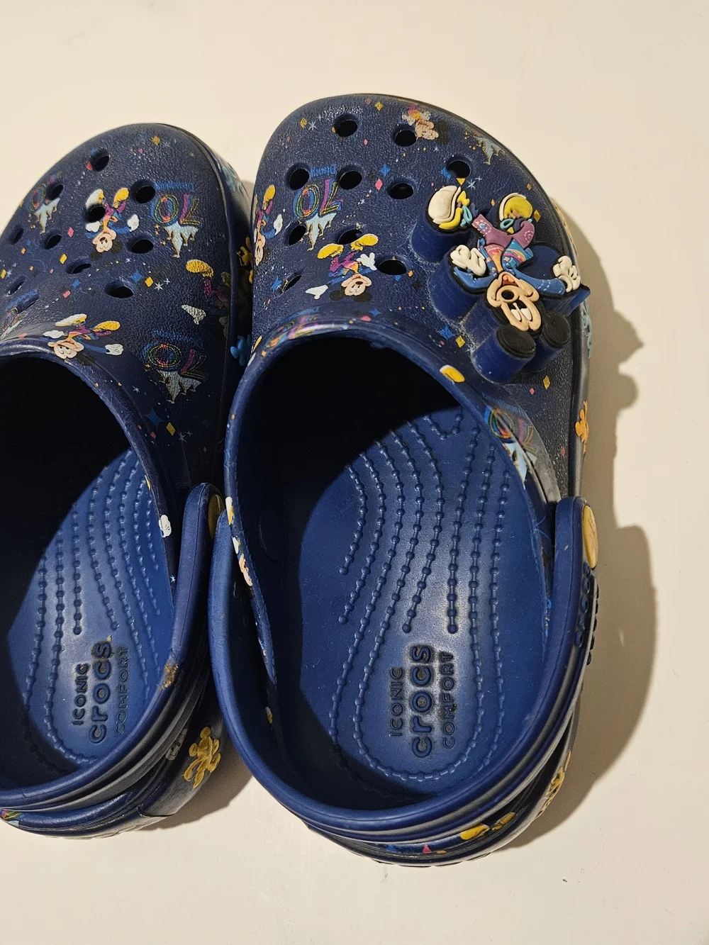 Crocs Kids' Mickey Mouse Disneyland 70th Anniversary Clogs